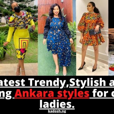 2021 Latest Trendy,Stylish and Eye popping Ankara styles for chicky ladies.