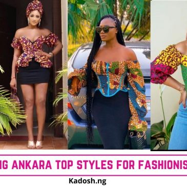 Ankara styles : Slaying ankara top styles for fashionistas