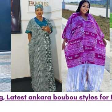 Stunning, Latest ankara boubou styles for Ladies