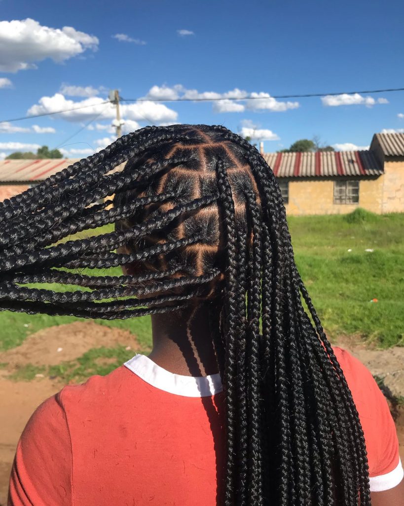 50 + Hottest Jumbo box braids styles that will inspire you