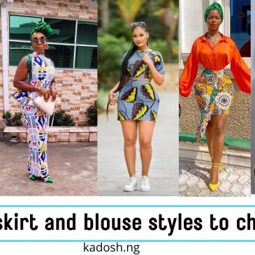 Ankara Styles 2022 : Elegant skirt and blouse styles to checkout
