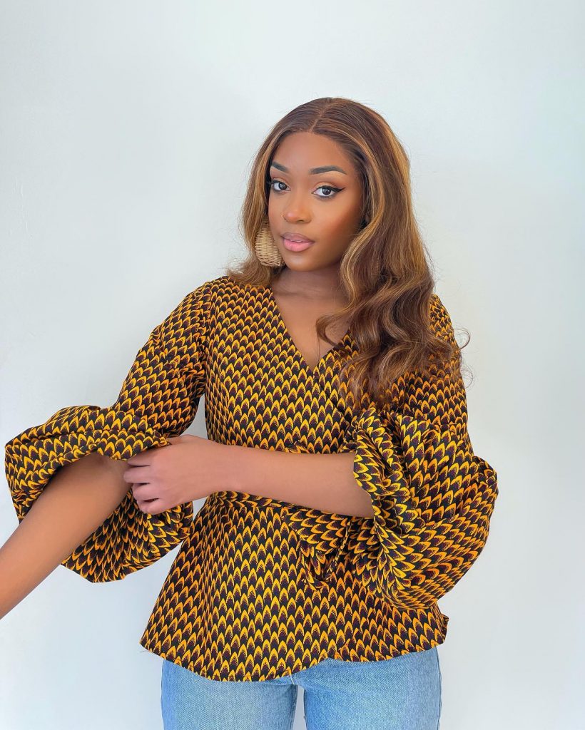 Latest Ankara Tops For Every Charming Ladies-2023 Designs 