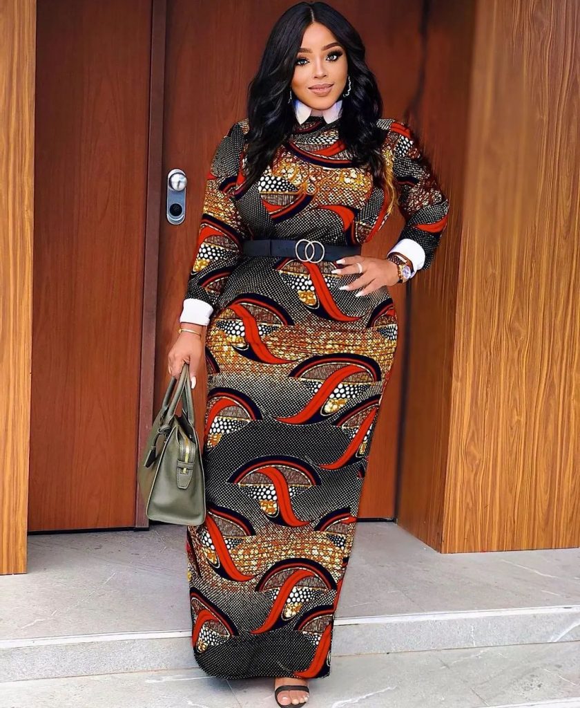 Modest, Beautiful ankara long gown styles, for Church and other Occasion